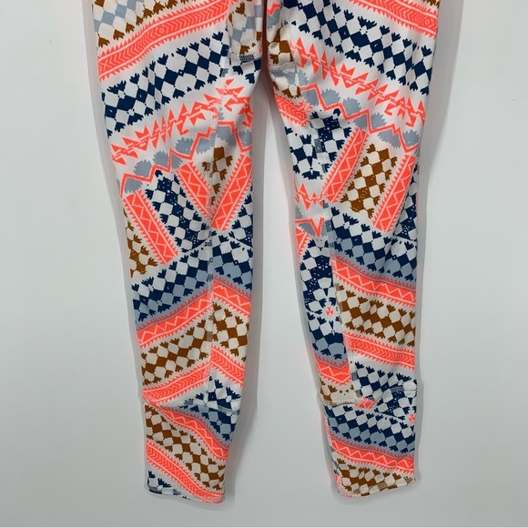 Free People Movement Geometric Boho Fireside Base Layer Leggings Nwot Size Small - Picture 10 of 16